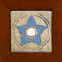 Ceramic tile dry glaze and earthenware glaze. UT 1-9, 13x13 cm $65 SOLD